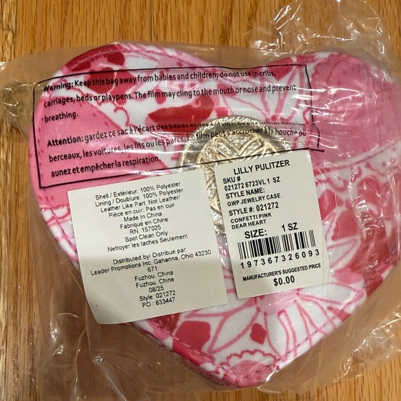 Lilly Heart Jewelry Box - Picture 9 of 10